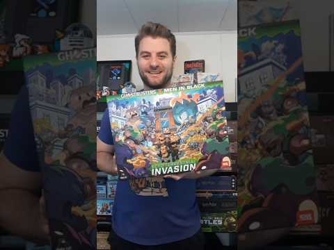 Ghostbusters X Men In Black Ecto-Terrestrial Invasion Board Game 60 Second Review