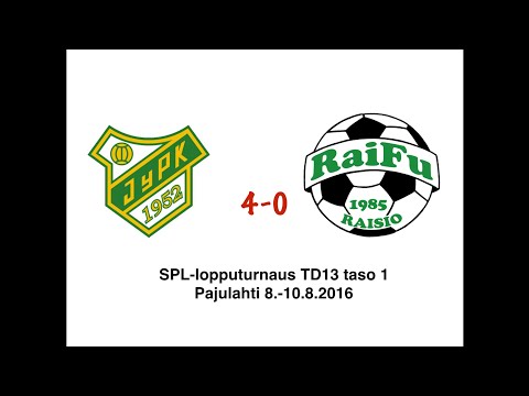 SPL TD13 Pajulahti Cup 2016 JyPK - RaiFu YJ