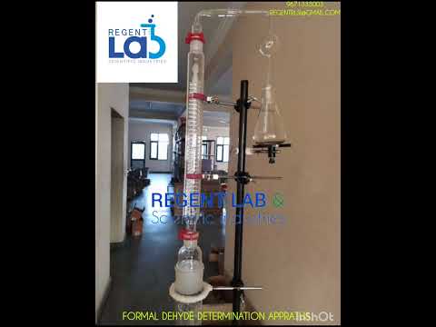 Formaldehyde determination apparatus