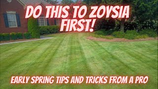 Do This FIRST to Bermuda and Zoysia in February and March
