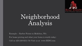 preview picture of video 'Neighborhood Analysis Harbor Pointe and Chennault Beach Mukilteo - RESG'