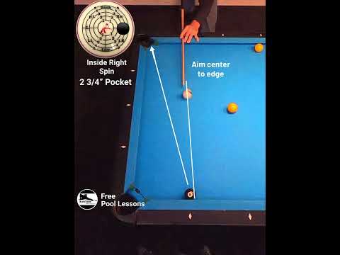 How to pocket this Bank Shot every time 2 (Free Pool Lessons)