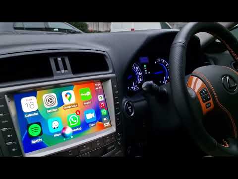 2012 Lexus IS250 - Android Head Unit Teyes CC3 Model A - Voice Button Demo