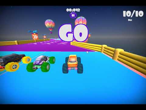 フォールガイズ風の障害物レース【FALL CARS ULTIMATE KNOCKOUT RACE】 ｜ 無料ブラウザゲーム｜アクションゲームの庵