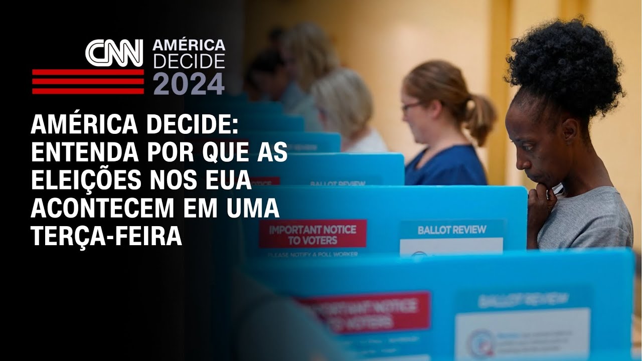 América Decide: Entenda por que as eleições nos EUA acontecem em uma terça-feira | CNN 360°