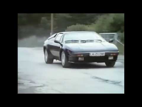 1983 Lamborghini Jalpa #DLA12024 in the final scene of German TV show Auf Achse S2 Ep13 Arrivederci