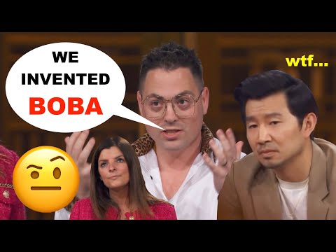 CULTURAL APPROPRIATION at its finest.....(Simu Liu & Dragon's Den Bobba) ?