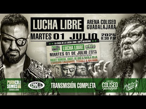 CMLL Martes de Glamour (7/1/2025) Stream & Results: Rocky Romero & Hermanos Chavez Team Up, More