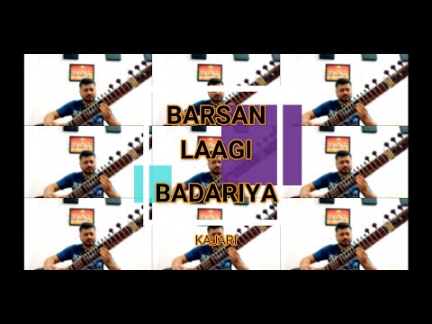 Kajari - Barsan Laagi Badariya on Sitar | Dr. Vinayak Sharma