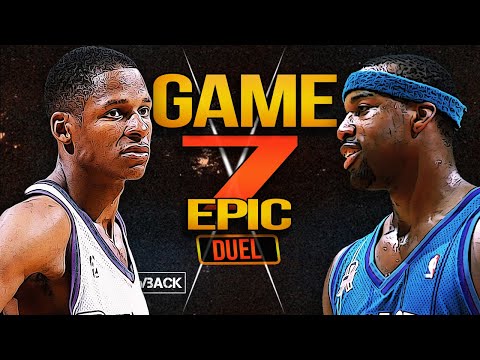 Ray Allen vs Baron Davis GAME 7 Duel 😤 | 2001 ECSF | B-Diddy With 29, Allen With 28 Pts 🔥