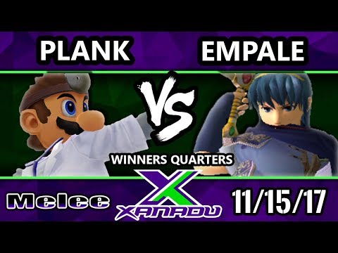 S@X 228 Melee - Plank (Dr. Mario, Fox) Vs. Empale (Marth) - Smash Melee Winners Quarters - SSBM