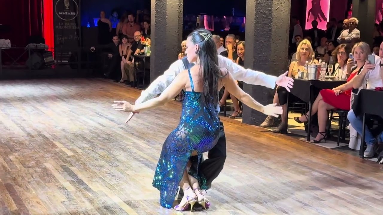Yanina Quiniones & Neri Piliu. Tango Performance. Salón Marabú. 12/27/2023