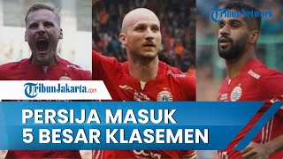 Taklukan Bhayangkara FC 2-1 di Stadion Patriot, Persija Masuk 5 Besar Zona Ketat Klasemen Liga 1