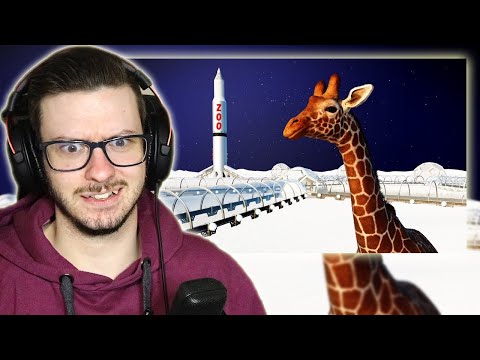 Daxellz Reacts to Lets Game It Out I Built an Unethical Zoo ON THE MOON - Planet Zoo