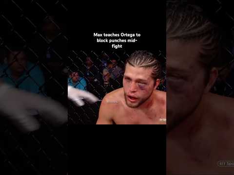 When Max Holloway beat up Brian Ortega