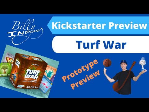 Turf War Card Game Kickstarter Preview (a new card game by Dan Nichols from Gadabout Games)