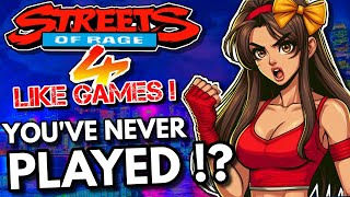 Streets of Rage 4 Style Amazing Games - YOU'VE NEVER PLAYED!