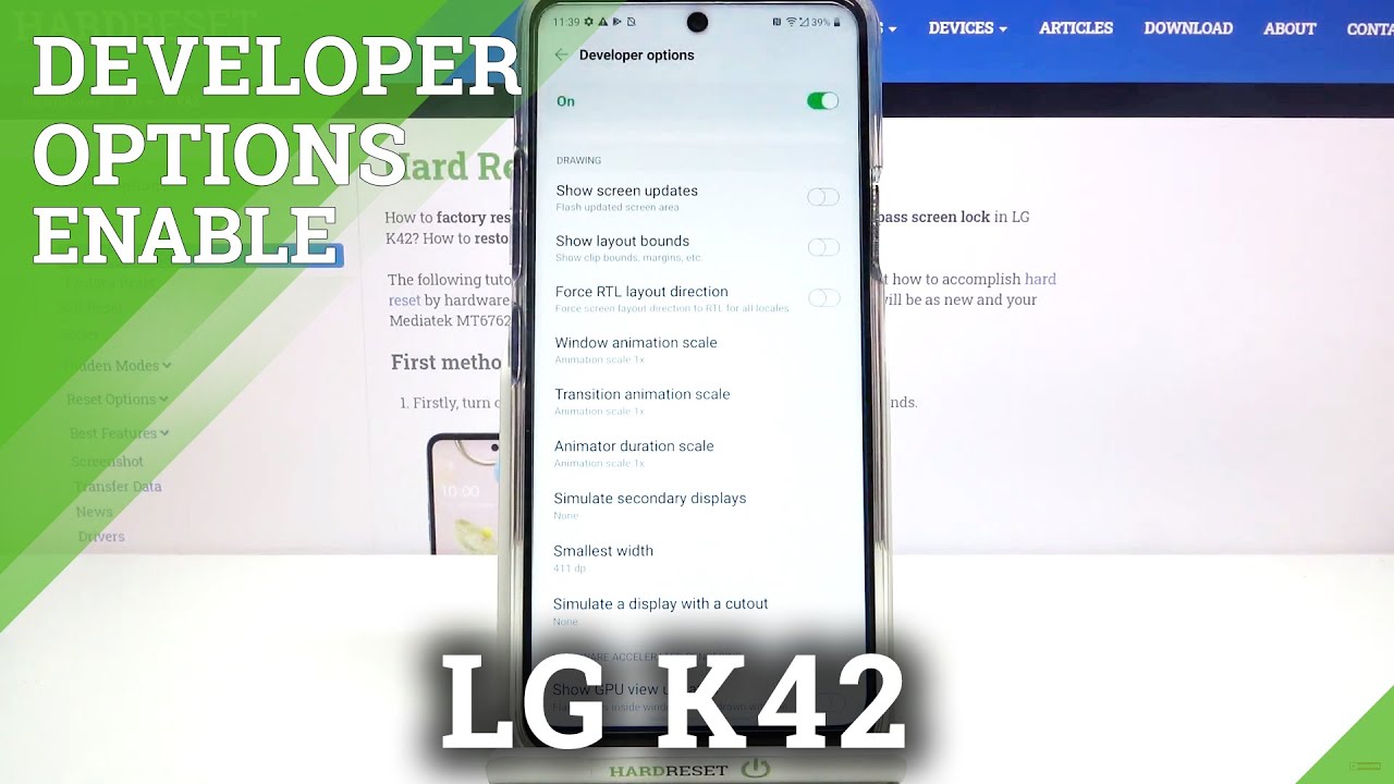 How to Enable Developer Mode in LG K42 – Discover Developer Features