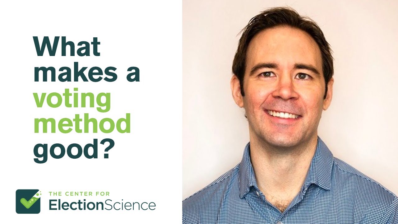 What Makes a Voting Method Good?