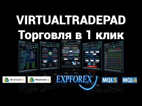 Video VirtualTradePad One Click Trading Panel