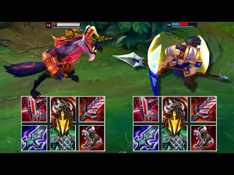 WARWICK vs XIN ZHAO MAX LIFESTEAL BUILD FIGHTS & Best Pentakills!