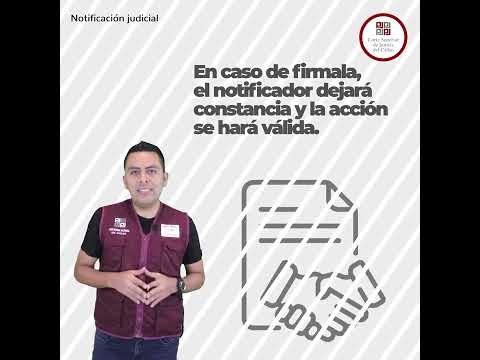 Conoce más de las notificaciones judiciales