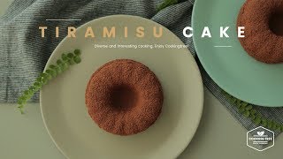 티라미수 무스케이크 만들기 : Tiramisu mousse cake Recipe - Cooking tree 쿠킹트리*Cooking ASMR
