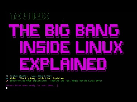 The Linux Boot Big Bang: How GRUB Creates Your System From Nothing
