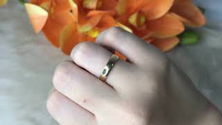 Vídeo de Aliança Abaulada Ouro 18k 4mm