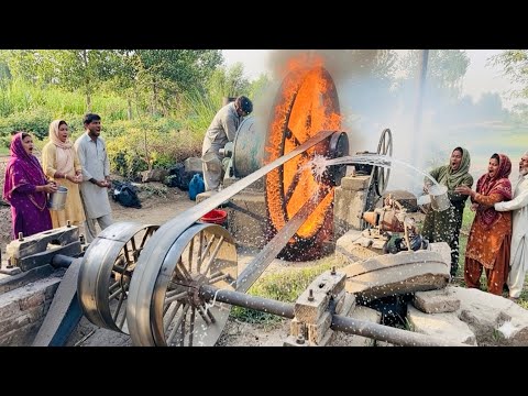 🔥 Viral Hack Trick 🚀 Diesel Engine Cold Starting in Cold Weather Startup | Desi Mechanic Genius!