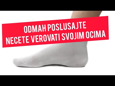 OVO STE SVI CEKALI! Otkrivamo kako da vratite belinu vašim čarapama! Sve što je potrebno već imate