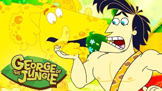 Invasion Of The Cheese 🧀 | George of the Jungle | Full Episode | Cartoons For Kids
