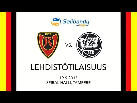 Miehet Liiga: Koovee-TPS, 19.9.2015, Lehdistötilaisuus