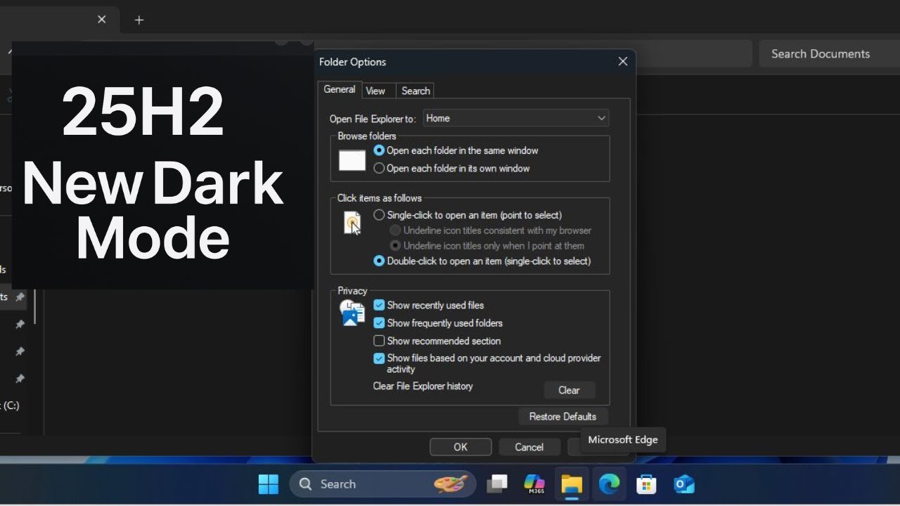 THEY FINALLY FIXED IT! Windows 11 Dark Mode is Now Perfect (Build 26220.6972)