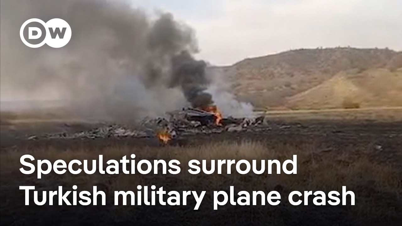 What's behind the deadly crash of a Turkish military plane? | DW News