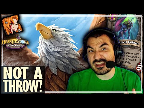HOW IS THIS NOT A TOTAL THROW?! - Hearthstone Battlegrounds