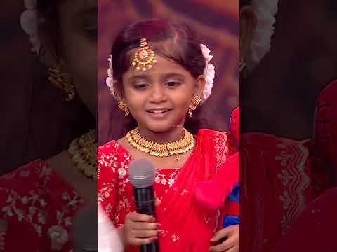 Achoo... Semma Cutee..😍 | #SriVarshini | Super Singer Junior 10