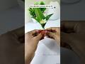 Diy Leaf Decorations For Onam Pooja Diy Ytshorts Craft Art Janmashtami Decor Trending
