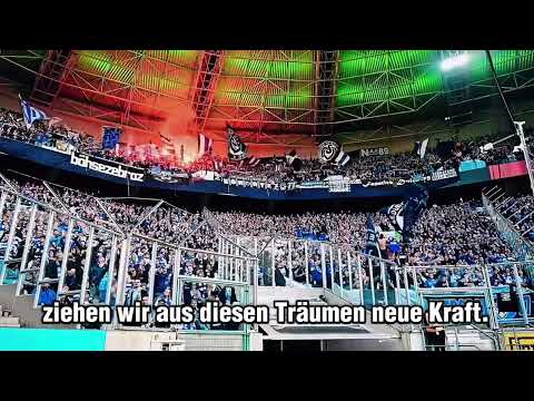 Wenn ich nachts schlafen geh, träum ich von den Zebras im Europacup – MSV Duisburg Fangesang