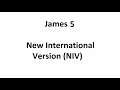 James 5 - Audio Bible (NIV)