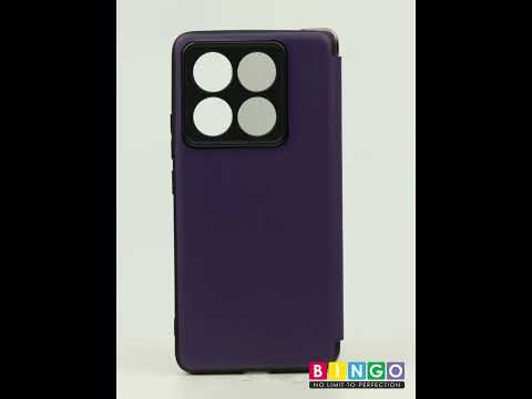 Миниатюра изображения товара Чехол-книжка Bingo Smart для Xiaomi  14T Pro (фиолетовый)