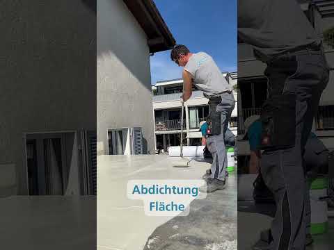 Abdichtung mit Flüssigkunststoff: Optimaler Schutz für Flachdächer, Terrassen, Balkone und mehr!