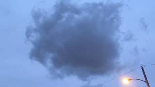 Obviously Fake Rain Cloud Over L.A. Feb. 25, 2017