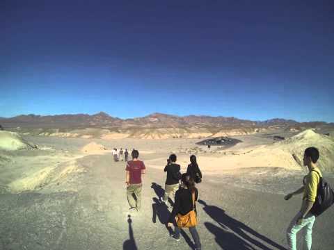 4k Cin Death Valley national-Park Zabriskie Point