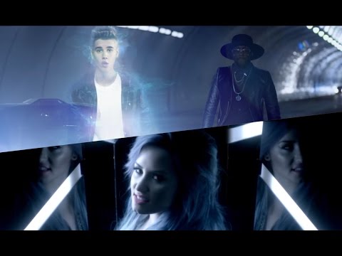 will.i.am & Justin Bieber VS Demi Lovato - #thatNeonLights (Remix) [Video]