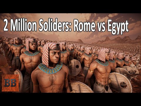 2 Million Soldiers: Rome vs Egypt - Ultimate Epic Battle Simulator 2 – UEBS 2