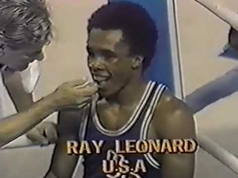 Sugar Ray Leonard vs Andres Aldama  (1976 Olympic Gold Medal Fight)