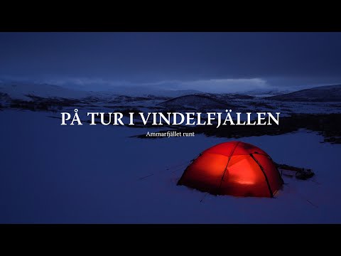 På tur i Vindelfjällen - vackra vidder, snöstorm och stekande vårsol.