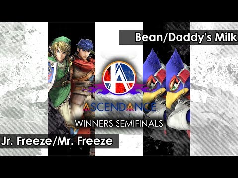 Smash 4: Jr. Freeze/Mr. Freeze V Bean/Daddy's Milk - Ascendance 37 Tournament SSB4