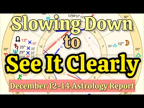 December 12-14 2025 Astrology Report - Mars Square Neptune, Sun Trine Chiron, Mercury Sextile Pluto